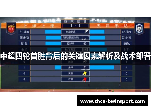 中超四轮首胜背后的关键因素解析及战术部署
